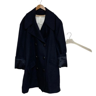 00AW Replica Maison Martin Margiela H&M P-Coat, Dark Navy Unisex