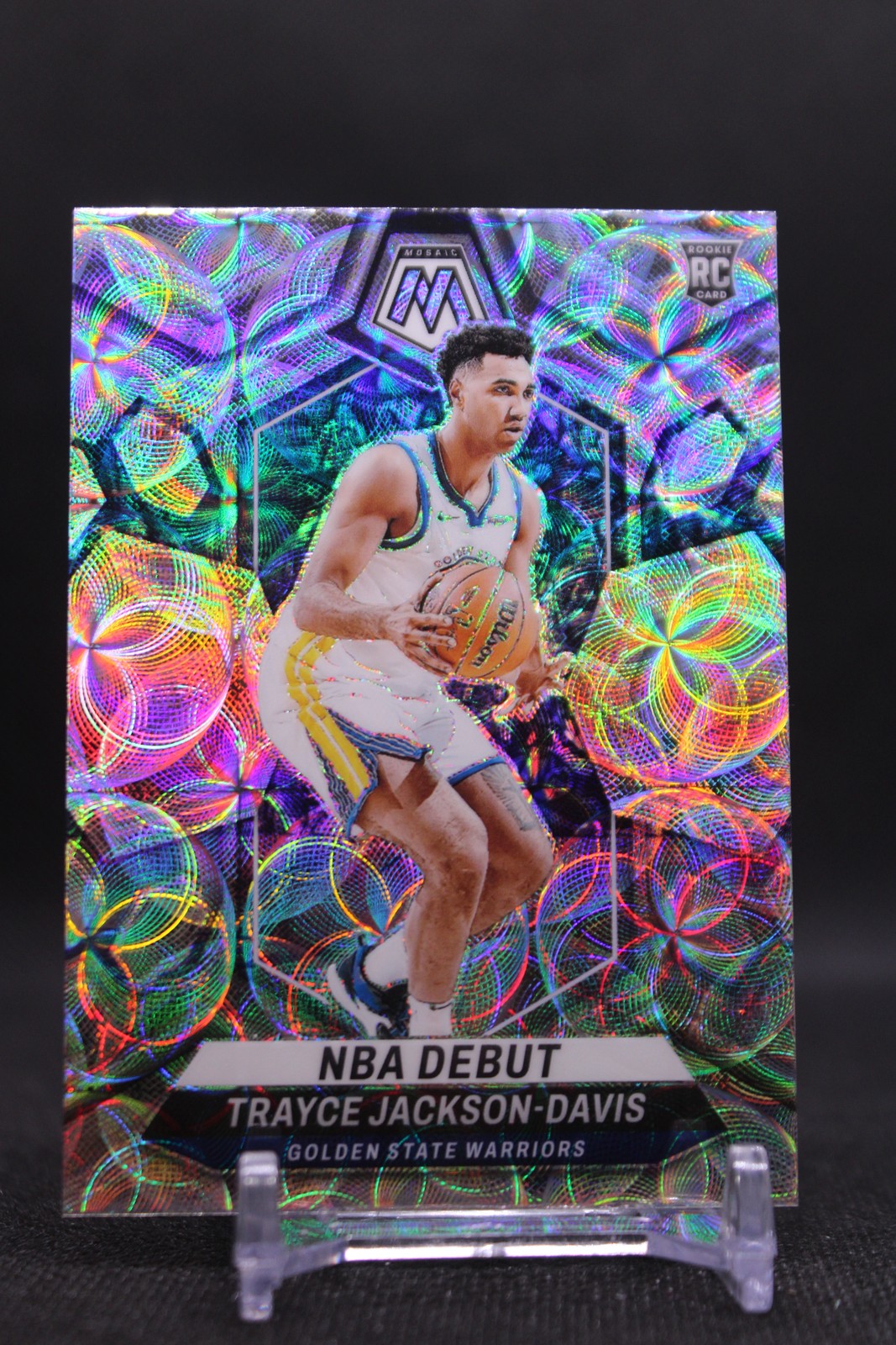 Trayce Jackson-Davis #254 2023-24 Panini Mosaic International Warriors RC