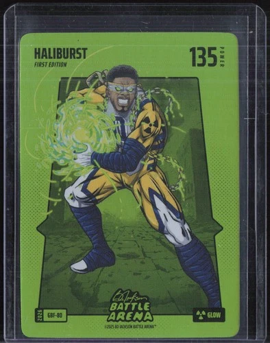2025 Bo Jackson Battle Arena Glow 1st Edition Haliburst Tyrese Haliburton
