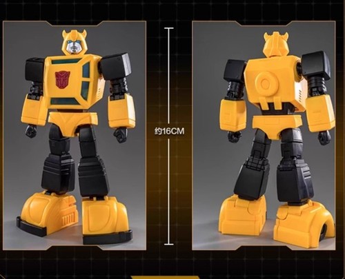 New Transformers Bumblebee G1 YOLOPARK Undeformable Action Figure Assembling Toy - Picture 4 of 11