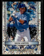 2024 Bowman Sterling #BSR-23 Nick Loftin Speckle Refractor #/99 Rookie card