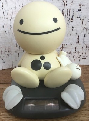 Vintage Tomy Sunshine Buddie 2002 solarbetrieben Schreibtisch Spielzeug Ornament Retro