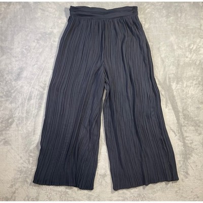 Mondi Business Pleated Pants Womens 42 Gray Excellent Wide Leg High Rise Vintage
