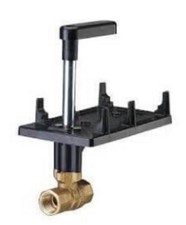 Siemens 599-10326 1-1/2" 2-Way Brass Water Mixing Ball Valve Body (160 Cv)