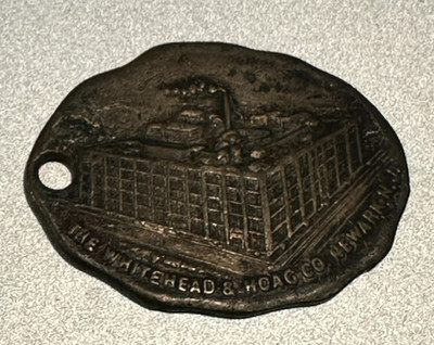 Whitehead & Hoag  Co., Newark, N.J. Key Tag 31367