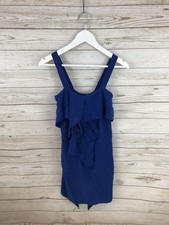 COAST SILK PARTY Dress - Size UK8 - Blue - Great Condition - Women’s