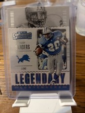 2020 Panini Contenders - Legendary Contenders Barry Sanders #LC-BSA