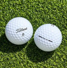 50 Titleist Pro V1 Aaaaa Mint Used Golf Balls 5a