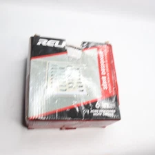 RELN Square Shower Drain with Wave Pattern Drain Cover Stainless Steel 6" x 6"