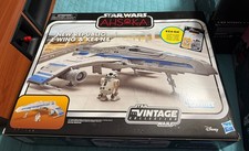 2024 Star Wars Vintage TVC E-WING FIGHTER 3.75  Hasbro Vehicle & KE4-N4 Droid