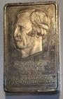 Zachary Taylor .925 Sterling Silver Presidential Ingot Bar 11.42 Ounce 1st Edtn