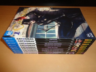 Catwoman Nr.1-9 komplett Panini deutsch 1 2 3 4 5 6 7 8 9 Copycats - Feuer