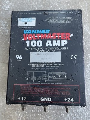 Vanner Voltmaster High Efficiency Battery Equalizer; 100a @28VDC; pn: 65-100