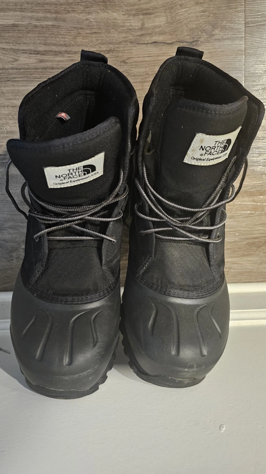 The North Face Tsumoru Boots Men's Size 12.5 Black Waterproof Winter Snow Boots