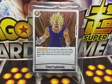 Majin Vegeta Final Explosion 102R Foil✨Dragon Ball Super Fusion World FB03✨