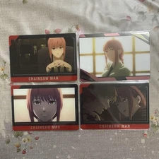 Chainsaw Man Metal Card Makima Collectible, Durable Packaging, Fast Shipping