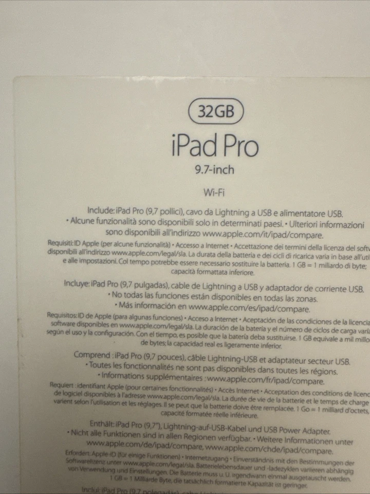 Apple iPad Pro 9.7-inch · 32GB · Wi-Fi, foto 4 di 5
