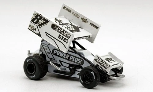 2026 AARON REUTZEL #87 POWER PLUS FOLKENS TRUCKING SPRINT CAR ACME 1:50 A5026006