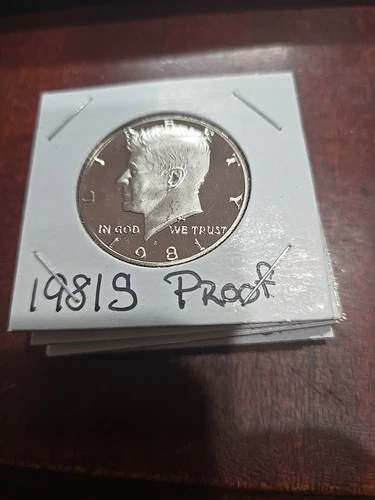 1981 S Proof Kennedy Half Dollar