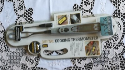 DIGITAL COOKING THERMOMETER PRO - chefs basics select - NEU & OVP !