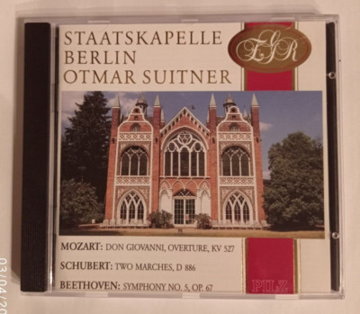 Beethoven Sinfonie Nr.5 / Schubert zwei Märsche Staatskapelle Suitner