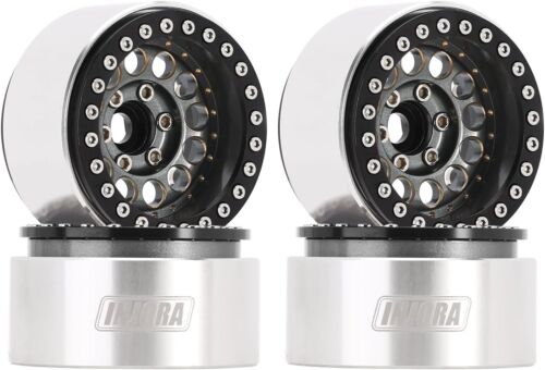 Heavyweight 153g Beadlock Wheel for 1/10 RC Crawler - Corrosion Resistant Grey - Picture 3 of 11
