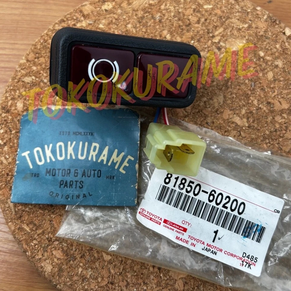 Lámpara indicadora de freno genuina Toyota Land Cruiser FJ40 FJ45 81850-60200 Foto 2 de 4