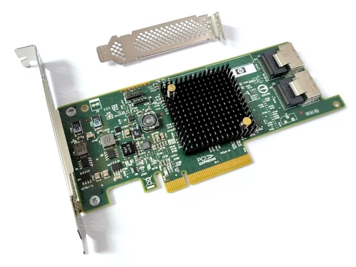 HBA HP H220 LSI 2308 6G PCIe x8 Gebraucht SAS SATA IT Mode FreeNas Avago 9205-8i
