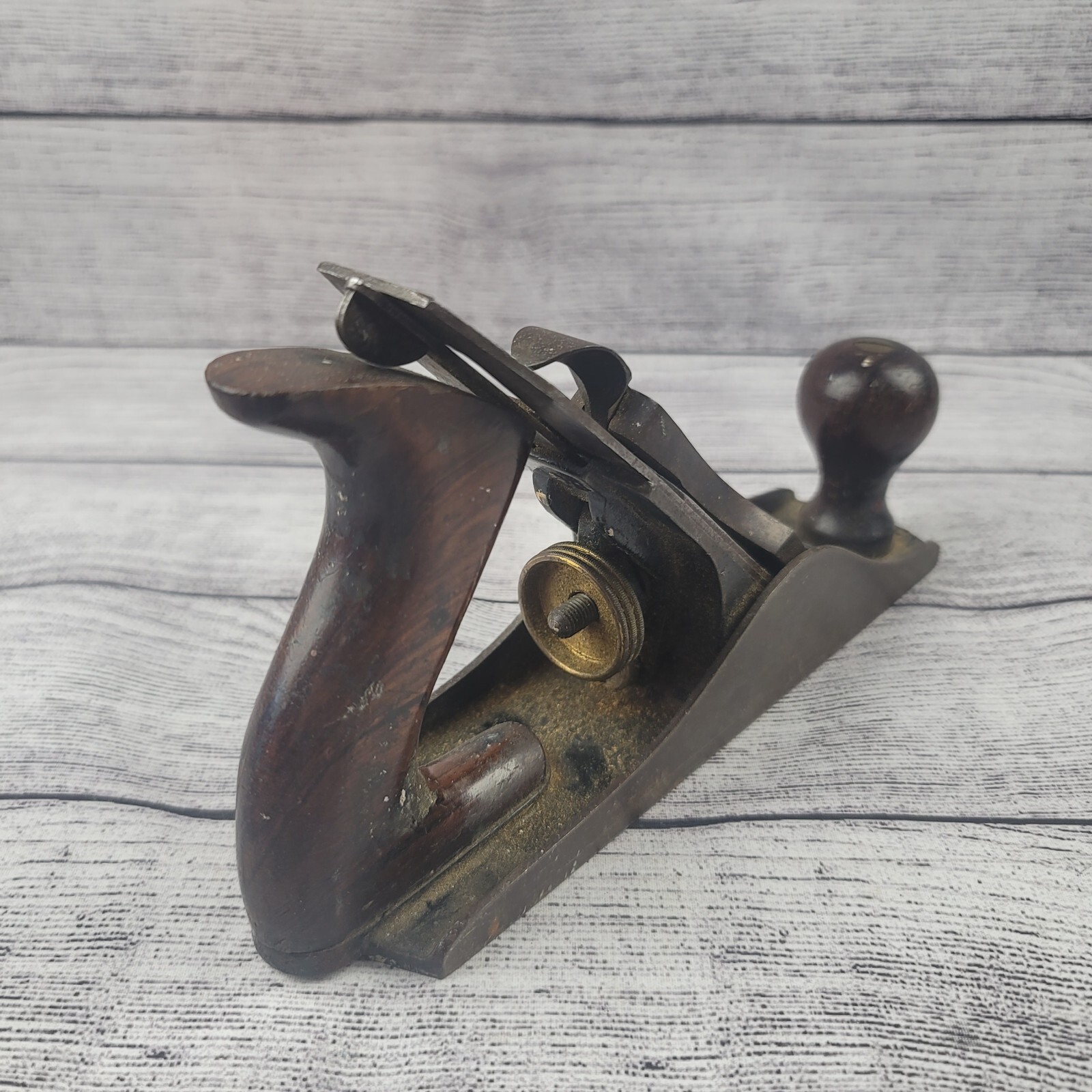 Vintage Stanley Bailey No. 3 Wood Hand Plane Made in USA eBay