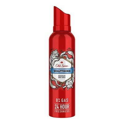 old spice wolfthorn deodorant spray