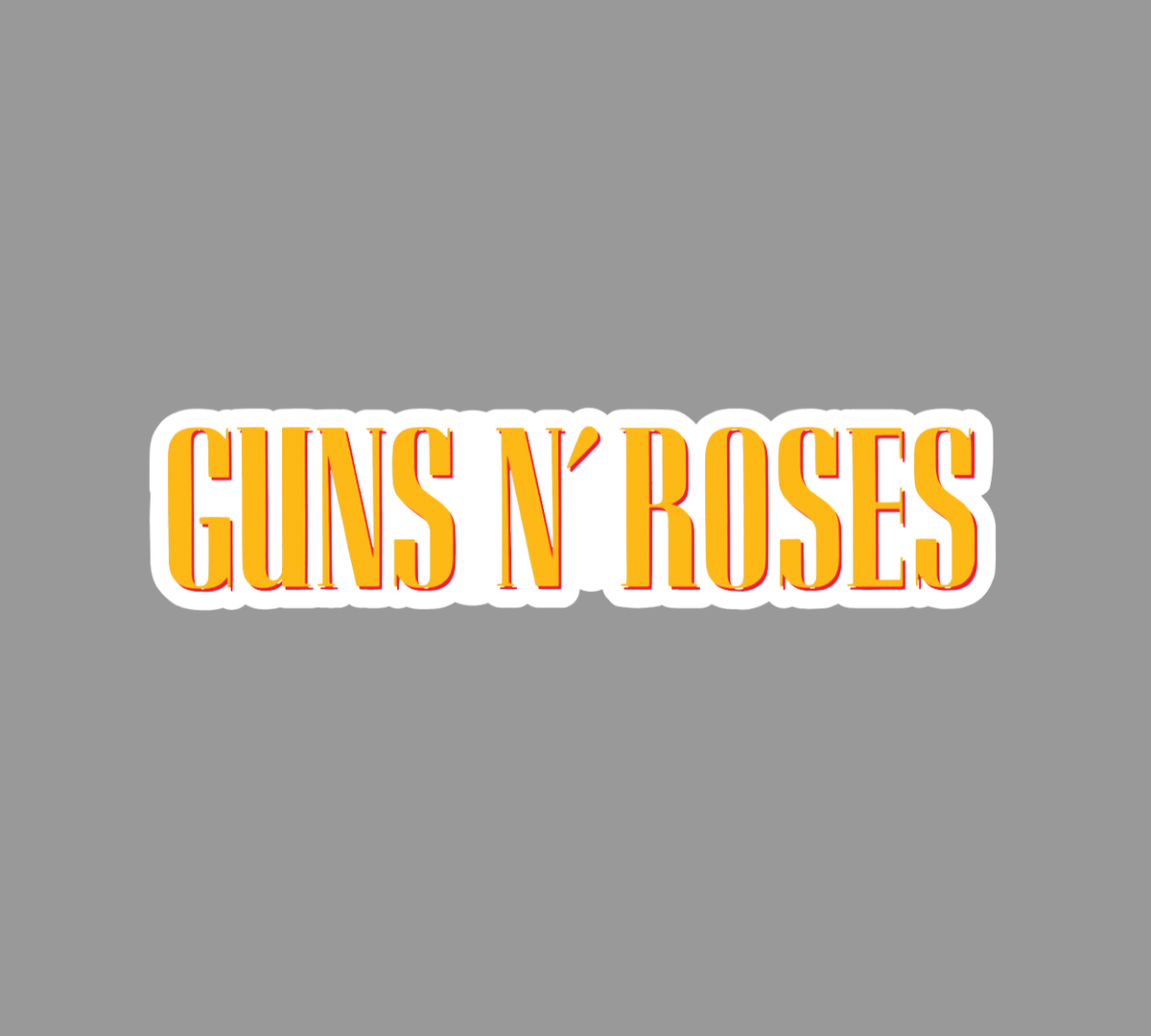 Guns N' Roses プロモーション用ステッカーシート Guns N' Roses Sticker Decal | eBay