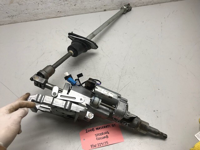 08-13 Maserati Gran Turismo M145 OEM TILT STEERING COLUMN ASSEMBLY