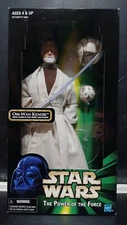 Star Wars 12" OBI-WAN KENOBI Action Figure 1998 Hasbro | Power Of The Force NIB!