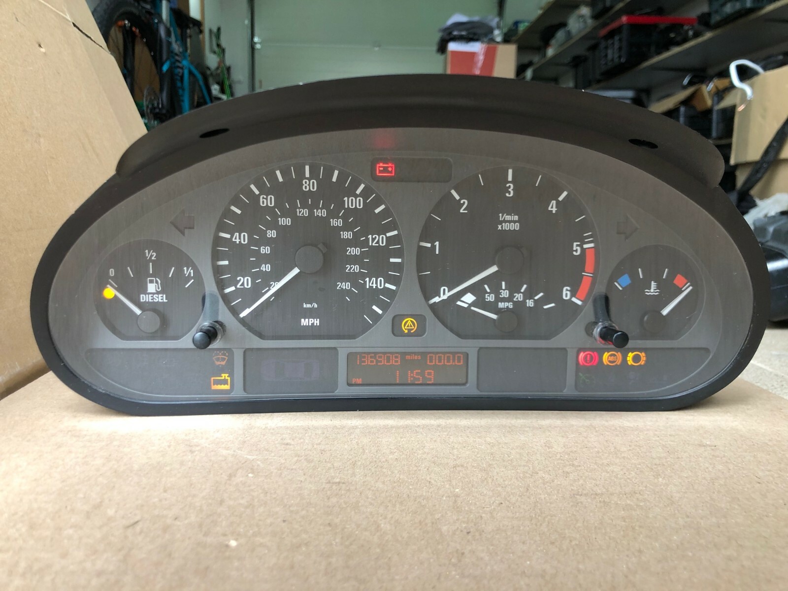 BMW 3 Series E46 318d Speedo Clocks 6940874 RHD OEM for sale 