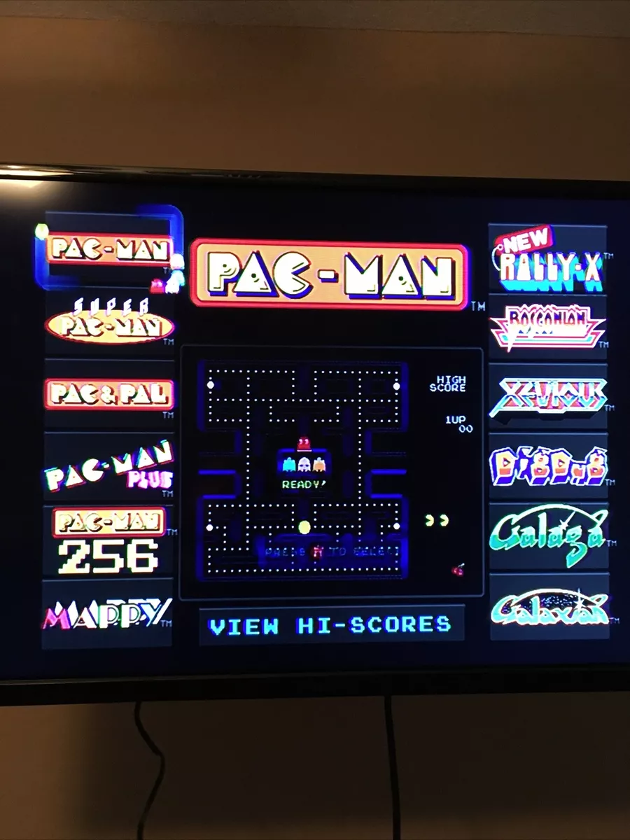 Pac Man All In One Gaming System-12 Games In Total-(C3)