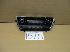 2015 Hyundai Sonata Used AC and Heater Control Stock #1575-AC