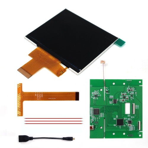 Kit LCD IPS High Light 3.5" 640x480 Retro Pixel IPS para ATARI LYNX II 720P HDMI - Imagen 8 de 10