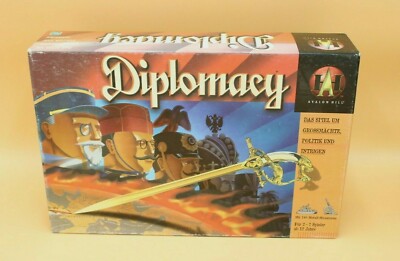  NEW INSIDE: Diplomacy +++ German Version +++ Avalon Hill +++ Hasbro  