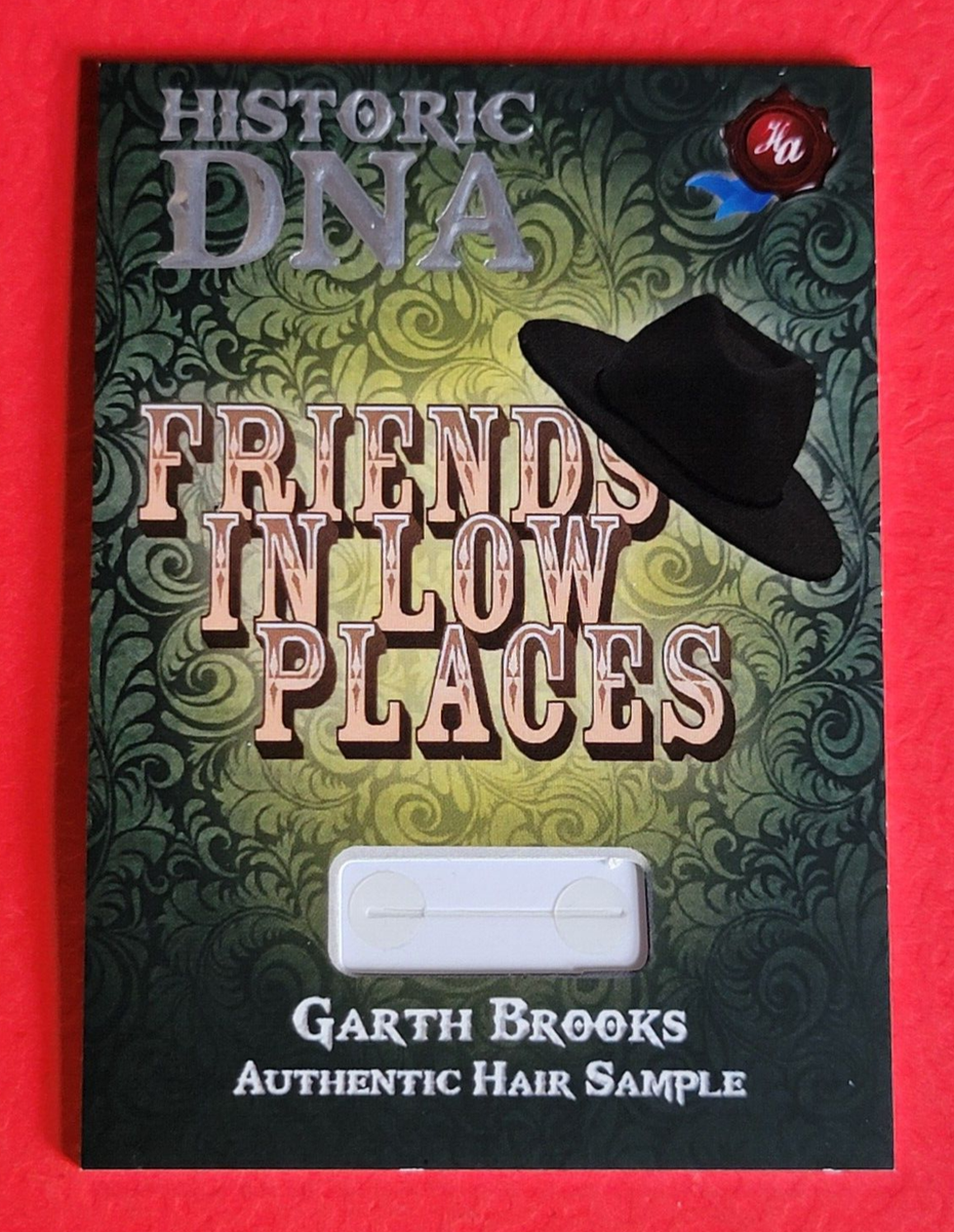 GARTH BROOKS HAIR STRAND RELIC CARD #d17/20 2024 HISTORIC DNA