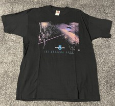 VINTAGE Babylon 5 The Shadows Know, Ghost Black XL T-Shirt RARE