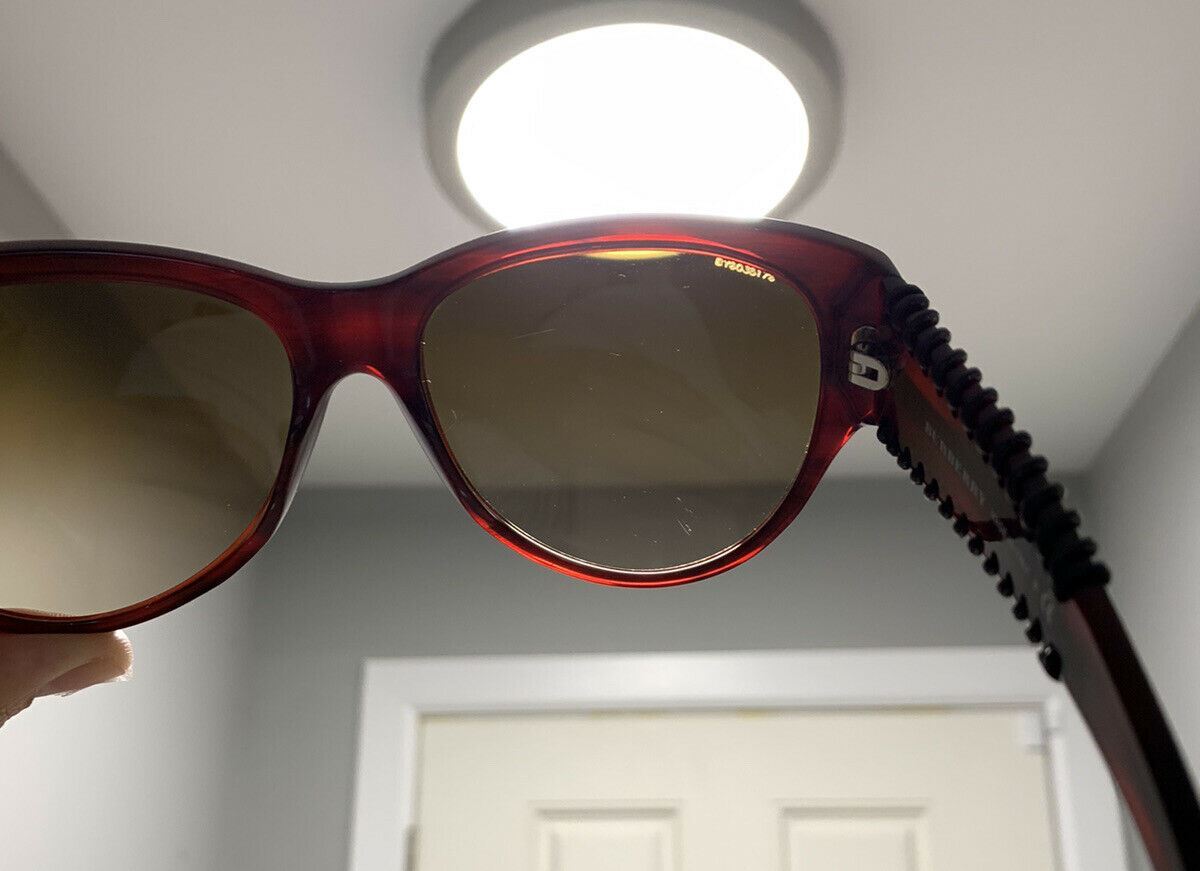 Burberry B4120-Q 3322/13 Tortoise Whipstitched Oversized Sunglasses Burberry BE2441U tortoise frame main image 3