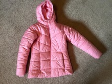 Colombia Girls Xl Winter Puffer Jacket. Pink Barely Worn.