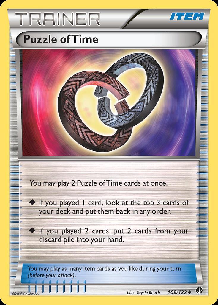 Pokemon Puzzle of Time (109/137) BREAKpoint LP