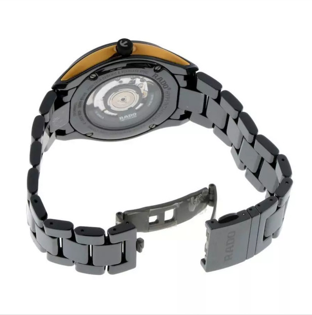 rado hyperchrome automatic black dial ceramic tit… - image 8