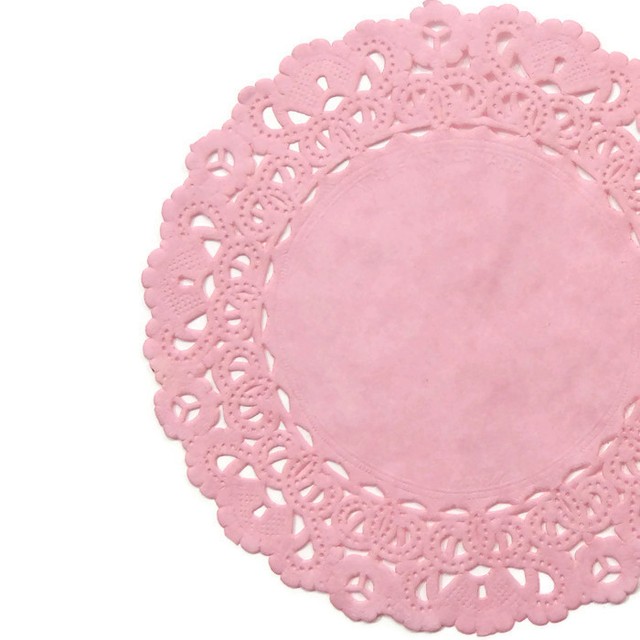 PINK Paper Doilies 4", 5", 6", 8", 10", 12", 14", 16" PINK Chargers