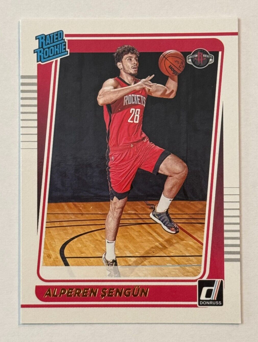 2021-22 Panini Donruss Rated Rookie #219 Alperen Sengun Houston Rockets