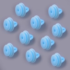 10pcs Blue Nylon Door Panel Trim Clips Fastener Retainer Screw for Hyundai Kia