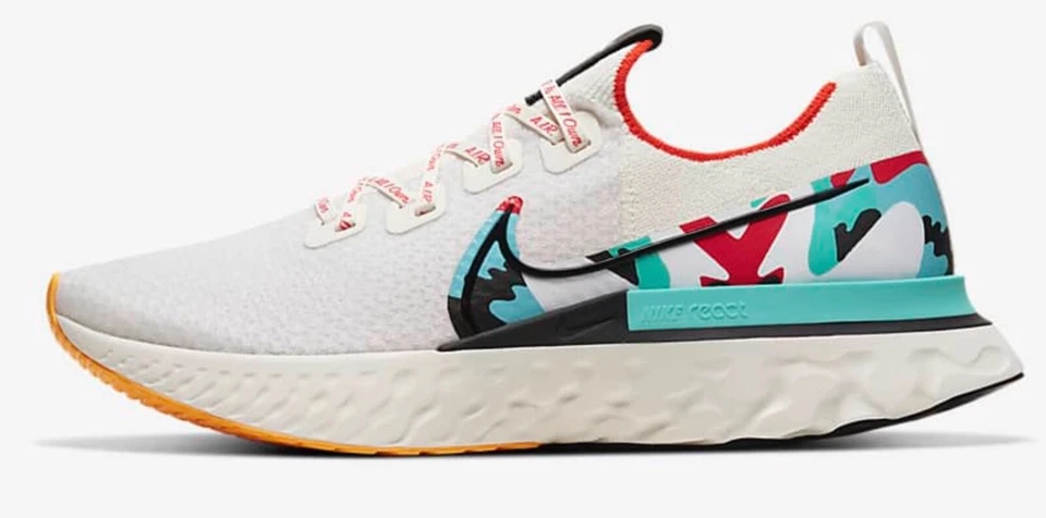 Nike React Infinity Run Flyknit A.I.R. Men's Running Shoe Size 6 - Image 2 of 4