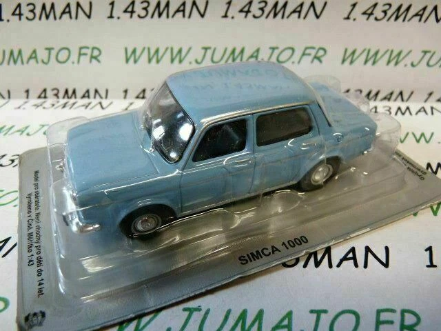 PL32 VOITURE 1/43 IXO IST déagostini POLOGNE : SIMCA 1000 - Photo 2/2