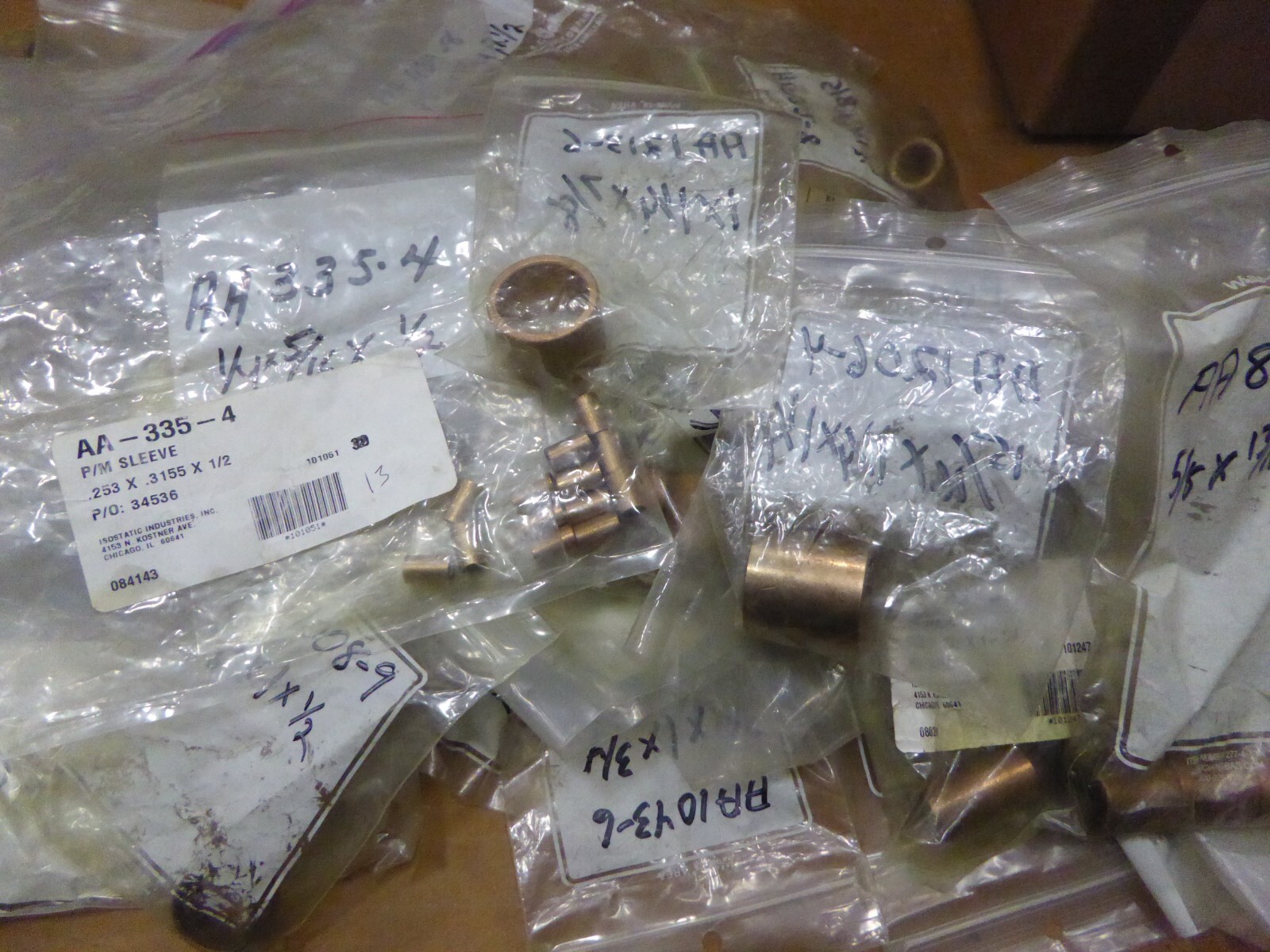 Isostatic Sleeve Bearing Powdered Metal Bronze Choose From List eBay